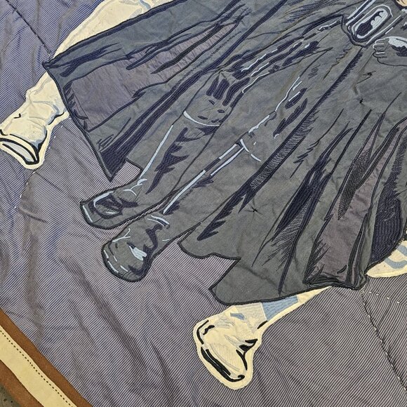 Pottery Barn Star Wars Darth Vader Storm Trooper Twin Quilt Comforter 2012 86x68 - Picture 7 of 13